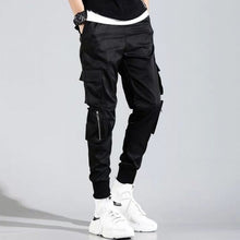 Load image into Gallery viewer, 2020 Hip Hop Boy Multi-pocket Elastic Waist Harem Pants Men Streetwear Punk Casual Trousers Joggers Male Ankle-length Mens Pants
