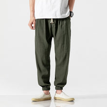 Load image into Gallery viewer, Privathinker Cotton Linen Casual Harem Pants Men Joggers Man Summer Trousers Male Chinese Style Baggy Pants 2020 Harajuku Clothe