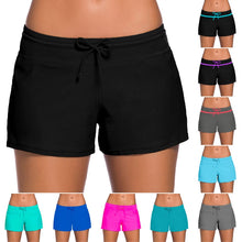 Load image into Gallery viewer, European And American-Style Summer Swim Shorts Women&#39;s Sexy Solid Color Hot Spring Beach Hot Selling Swimming Suit
