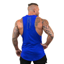 Load image into Gallery viewer, Brand Casual Fashion Clothing Bodybuilding Cotton Gym Tank Tops Men Sleeveless Undershirt Fitness Stringer Muscle Workout Vest
