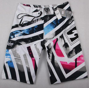 Men Summer Casual Shorts Men Brand New Board Shorts WaterProof Beach Breathable Elastic Waist Fashion Casual Short Male