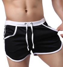 Load image into Gallery viewer, 2020 Fashion Male Shorts Quick Dry Summer Men&#39;s Beach Shorts Casual Swim Black Household G Pocket Straps Inside Trunks Man Short
