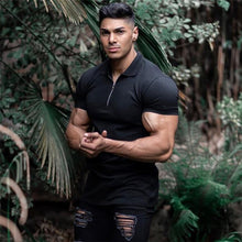 Load image into Gallery viewer, New Arrival Cotton Men Polo Shirt Tops Fashion Brand Plus Size Short Sleeve Gym Bodybuilding Fitness Polo Shirt Homme Camisa
