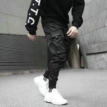 Load image into Gallery viewer, 2020 Hip Hop Boy Multi-pocket Elastic Waist Harem Pants Men Streetwear Punk Casual Trousers Joggers Male Ankle-length Mens Pants
