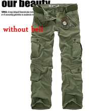 Load image into Gallery viewer, Gran oferta envío gratis pantalones cargo para hombre Pantalones de camuflaje pantalones militares para hombre 7 colores
