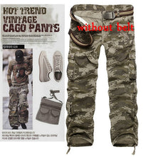 Load image into Gallery viewer, Gran oferta envío gratis pantalones cargo para hombre Pantalones de camuflaje pantalones militares para hombre 7 colores
