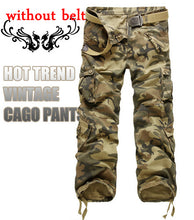 Load image into Gallery viewer, Gran oferta envío gratis pantalones cargo para hombre Pantalones de camuflaje pantalones militares para hombre 7 colores
