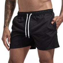 Load image into Gallery viewer, Pantalones cortos de baño de bolsillo para hombre bañador de hombre traje de baño bañador de verano ropa de playa Surf playa pantalones cortos de tabla bóxer
