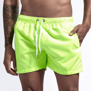 Pantalones cortos de baño de bolsillo para hombre bañador de hombre traje de baño bañador de verano ropa de playa Surf playa pantalones cortos de tabla bóxer