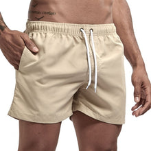 Load image into Gallery viewer, Pantalones cortos de baño de bolsillo para hombre bañador de hombre traje de baño bañador de verano ropa de playa Surf playa pantalones cortos de tabla bóxer
