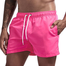 Load image into Gallery viewer, Pantalones cortos de baño de bolsillo para hombre bañador de hombre traje de baño bañador de verano ropa de playa Surf playa pantalones cortos de tabla bóxer
