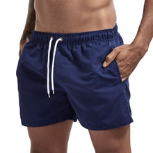Load image into Gallery viewer, Pantalones cortos de baño de bolsillo para hombre bañador de hombre traje de baño bañador de verano ropa de playa Surf playa pantalones cortos de tabla bóxer
