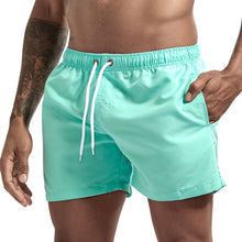 Load image into Gallery viewer, Pantalones cortos de baño de bolsillo para hombre bañador de hombre traje de baño bañador de verano ropa de playa Surf playa pantalones cortos de tabla bóxer
